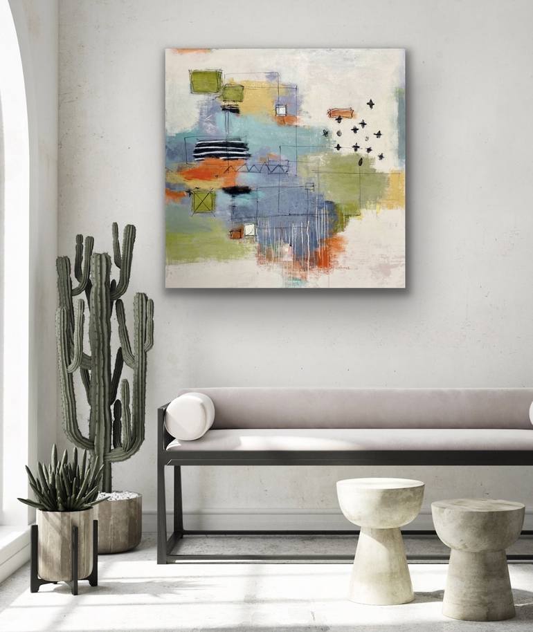 Original Abstract Painting by Shellie Garber