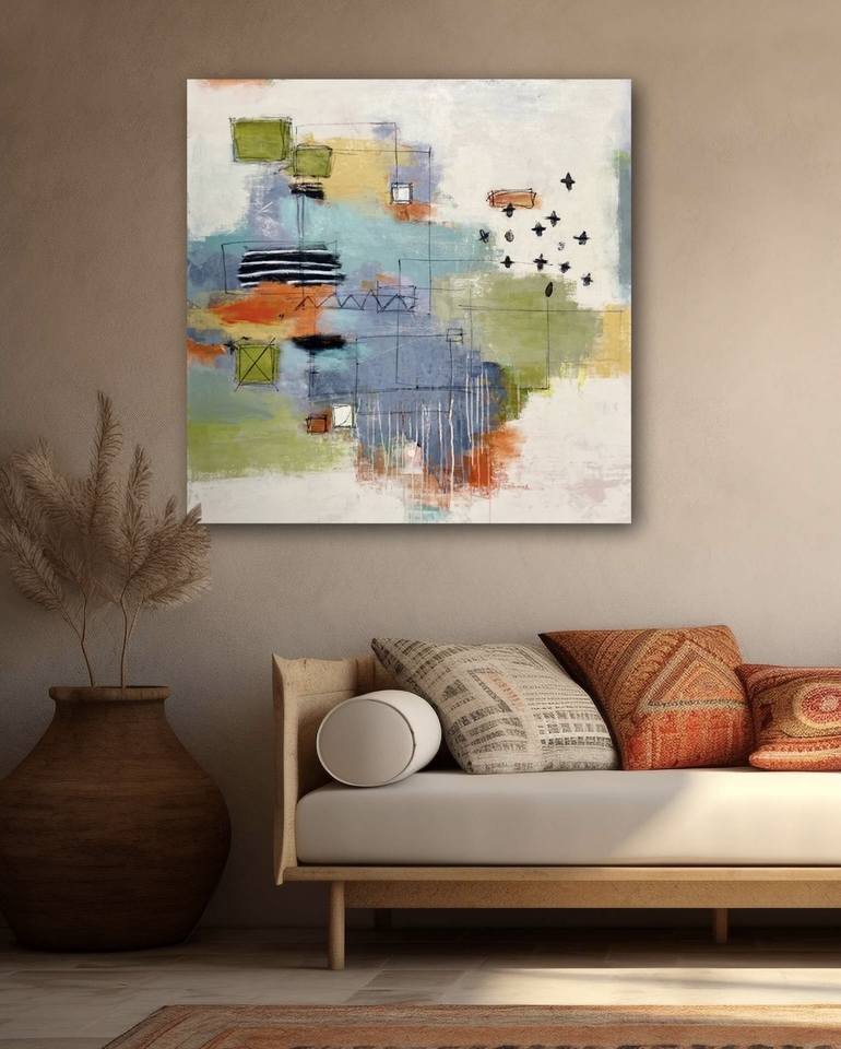 Original Abstract Painting by Shellie Garber