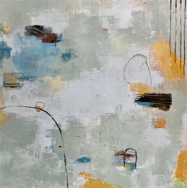 Original Abstract Expressionism Abstract Paintings by Shellie Garber