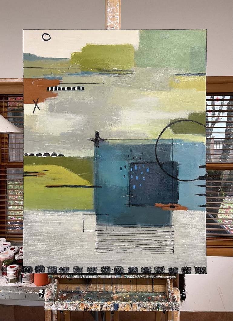 Original Abstract Painting by Shellie Garber