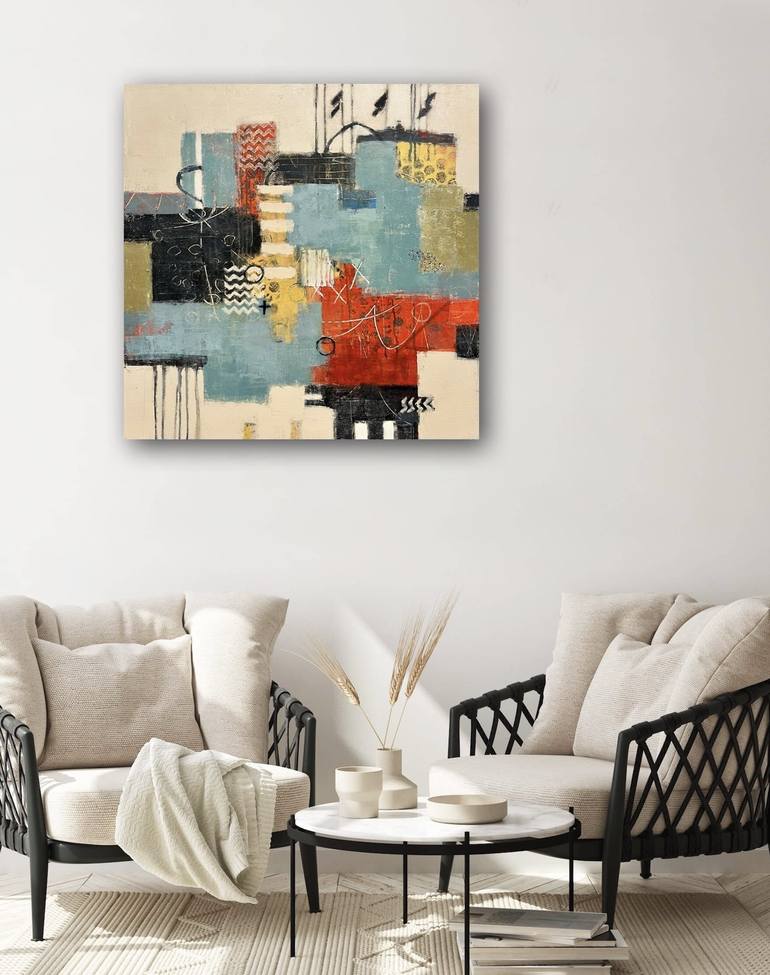 Original Abstract Painting by Shellie Garber