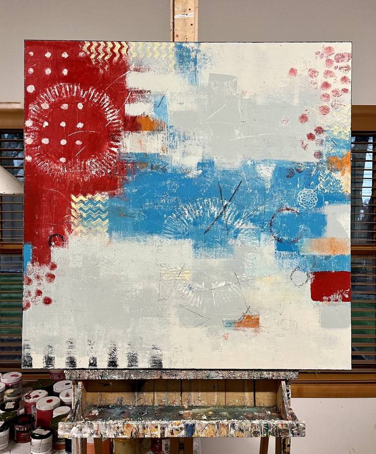 Original Abstract Painting by Shellie Garber