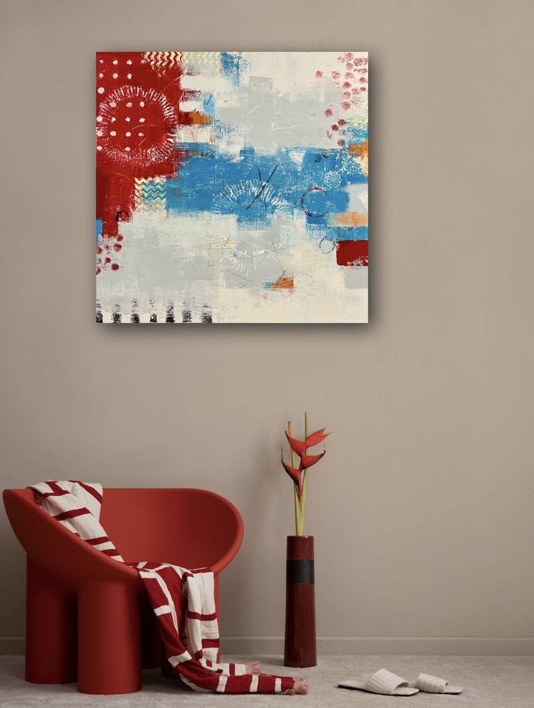 Original Abstract Painting by Shellie Garber