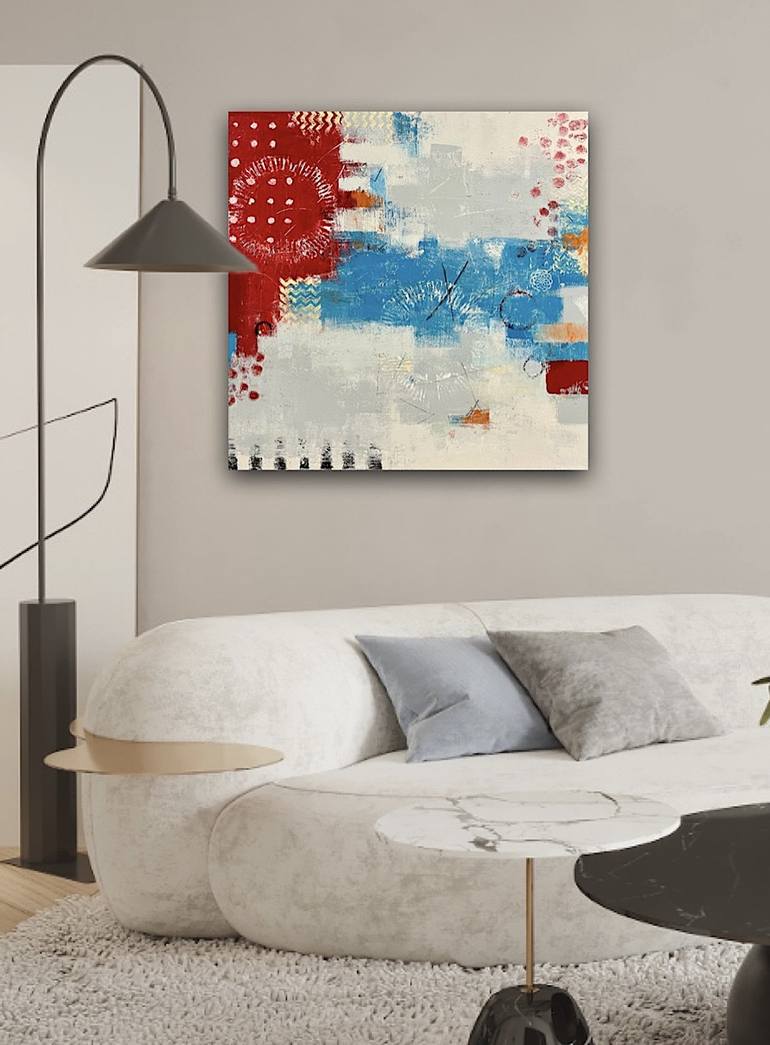 Original Abstract Painting by Shellie Garber