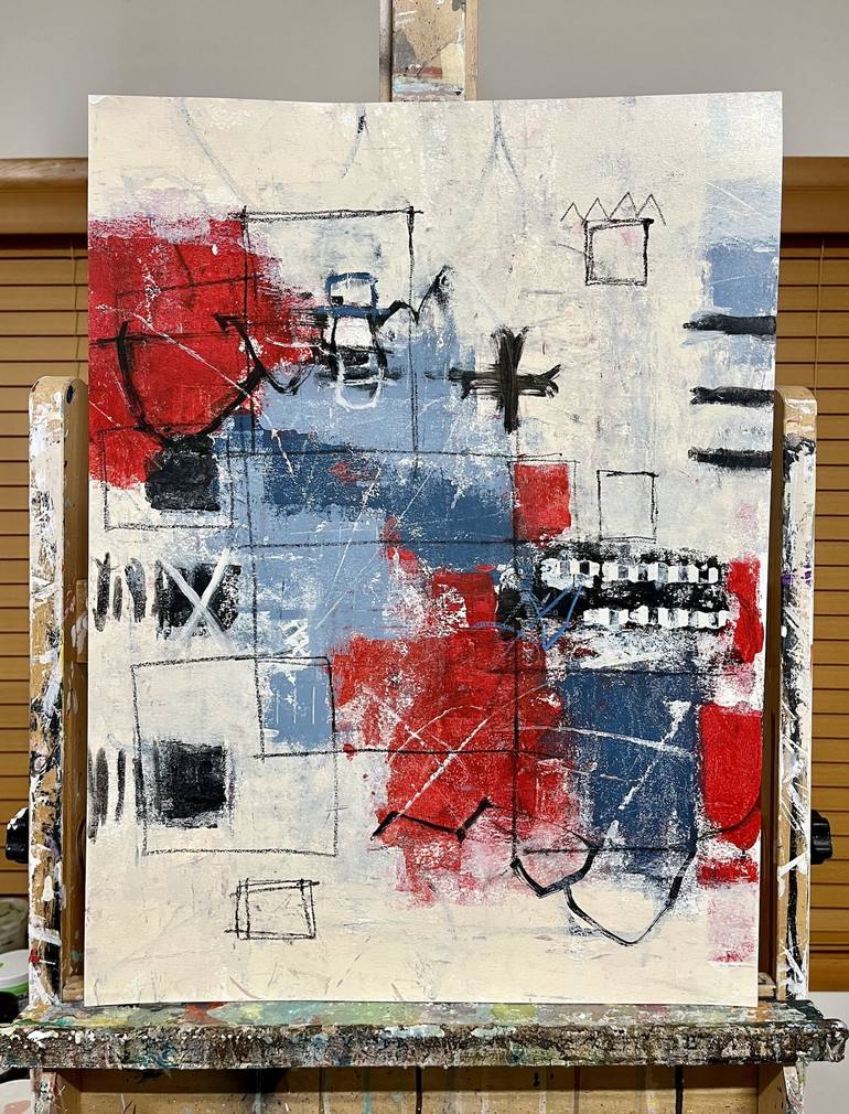 Original Abstract Painting by Shellie Garber