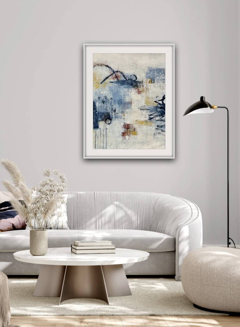 Original Abstract Landscape Painting by Shellie Garber