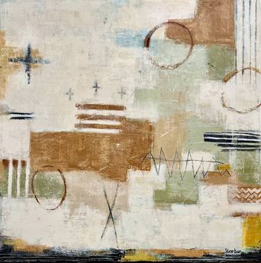 Original Abstract Landscape Paintings by Shellie Garber