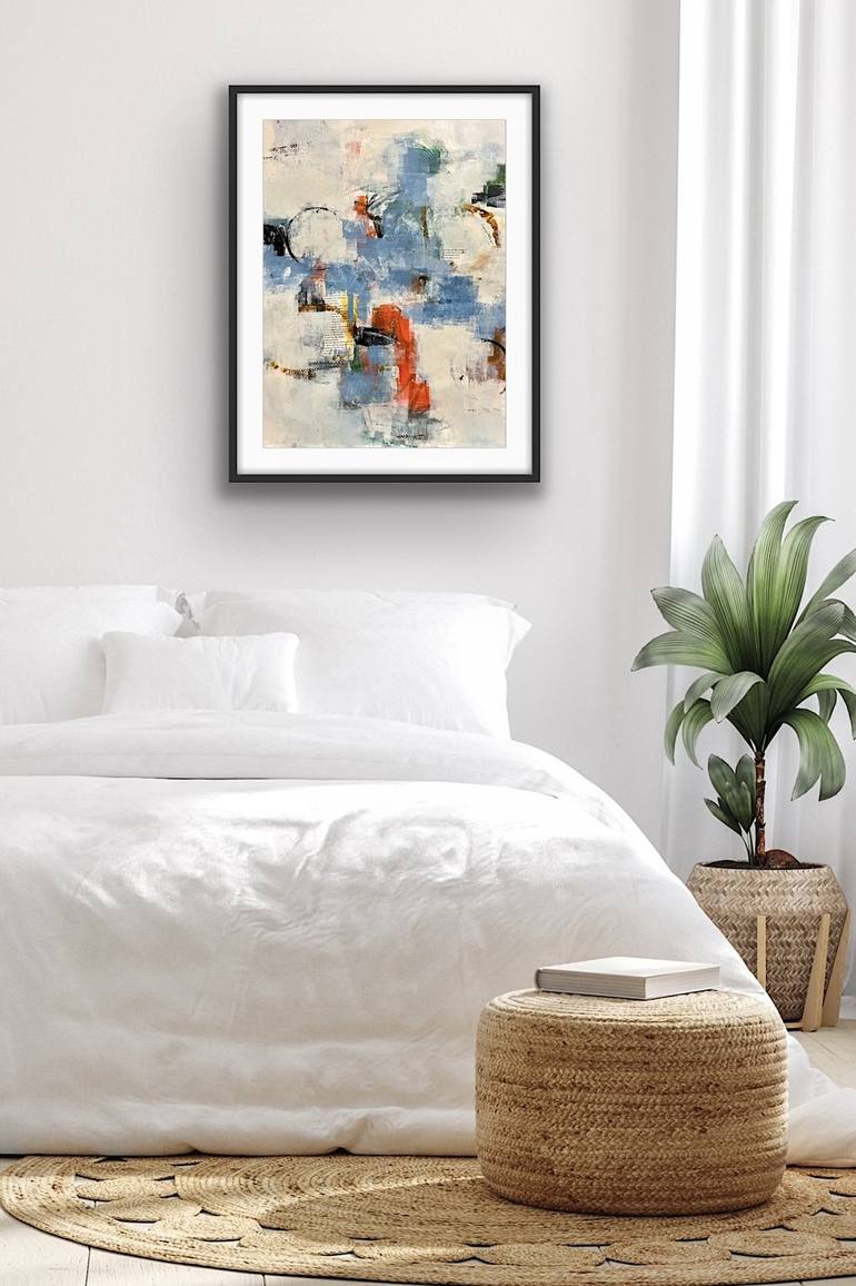 Original Abstract Expressionism Abstract Painting by Shellie Garber