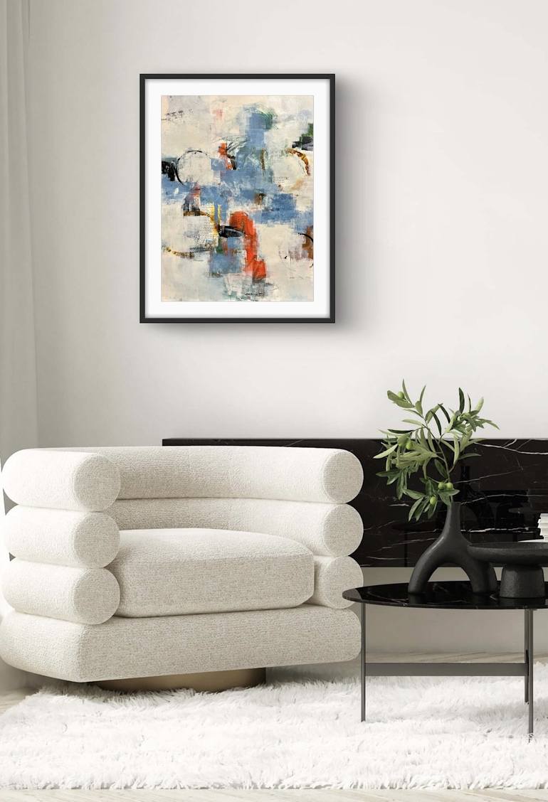 Original Abstract Expressionism Abstract Painting by Shellie Garber