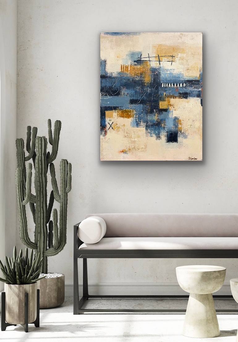 Original Abstract Painting by Shellie Garber