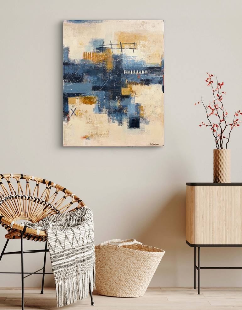 Original Abstract Painting by Shellie Garber