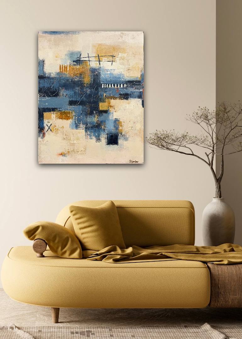 Original Abstract Painting by Shellie Garber