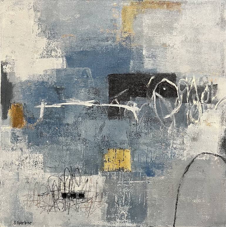 Original Abstract Expressionism Abstract Paintings by Shellie Garber