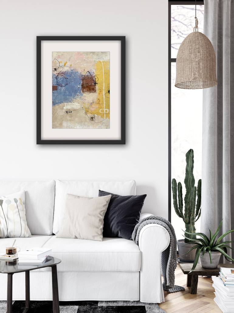 Original Abstract Landscape Painting by Shellie Garber