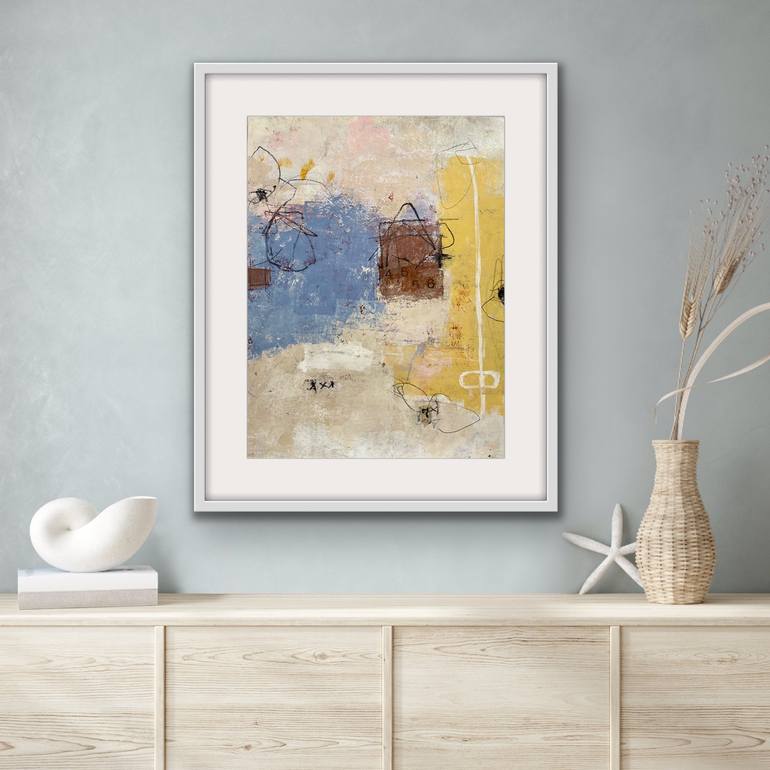 Original Abstract Landscape Painting by Shellie Garber