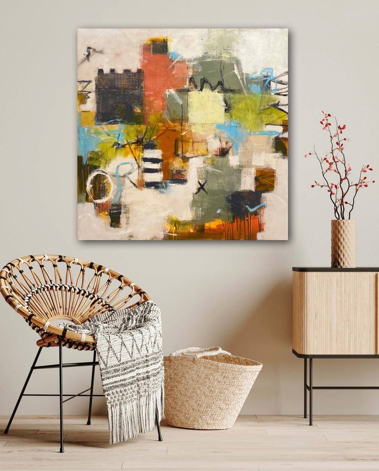 Original Abstract Painting by Shellie Garber