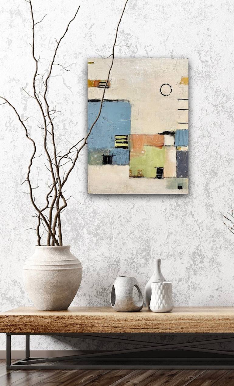 Original Abstract Landscape Painting by Shellie Garber