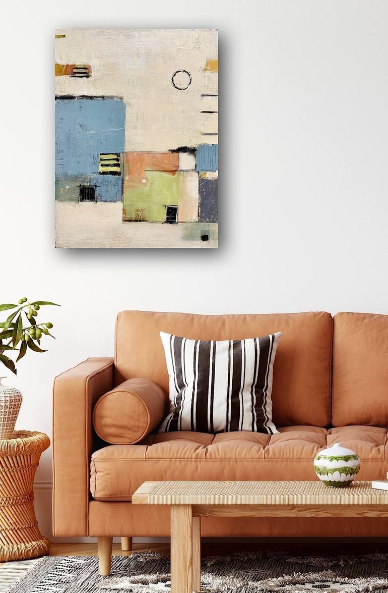 Original Abstract Landscape Painting by Shellie Garber