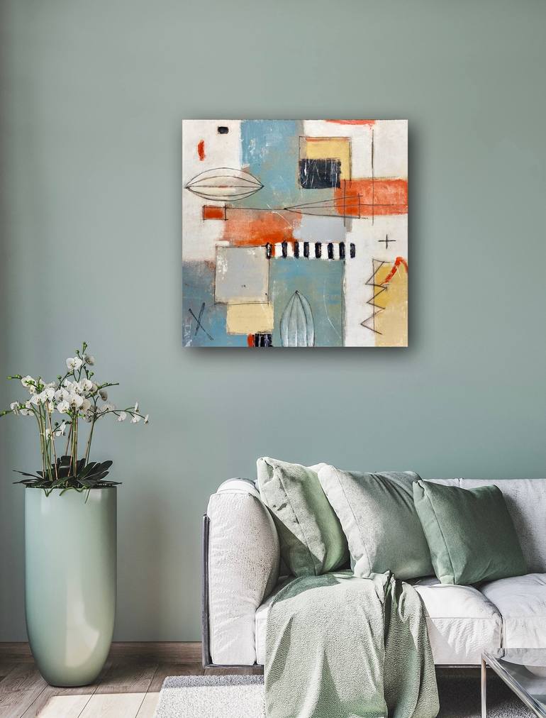 Original Abstract Painting by Shellie Garber