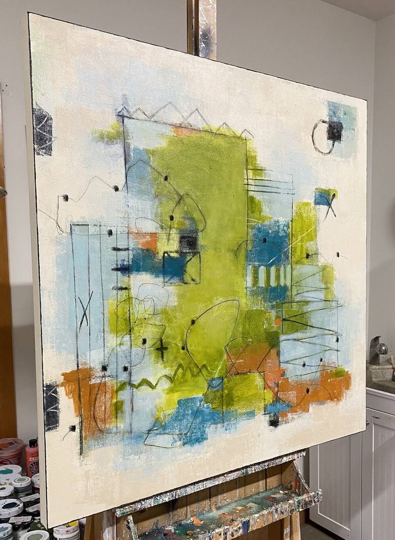 Original Abstract Painting by Shellie Garber