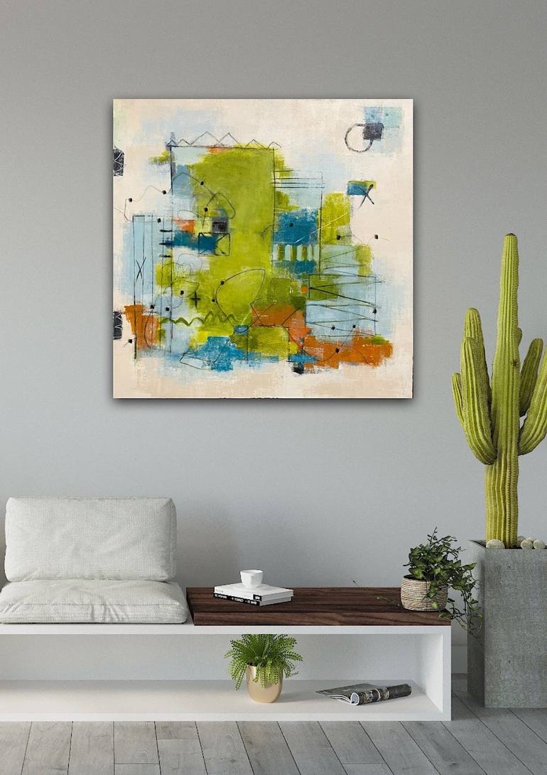 Original Abstract Painting by Shellie Garber