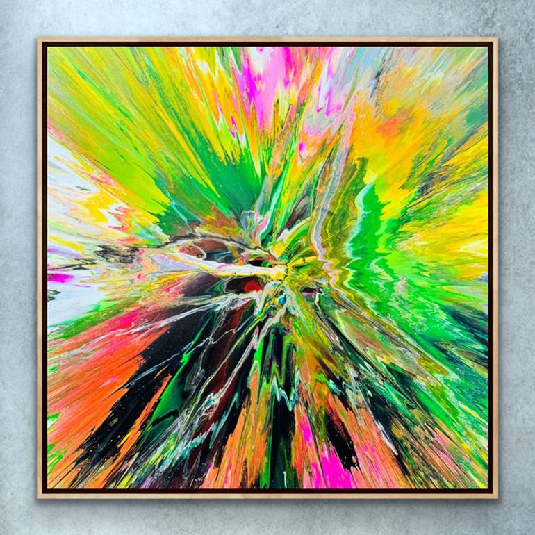 Original Abstract Painting by Glenn Deneve