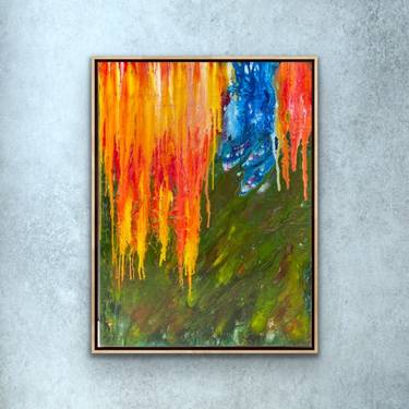 Original Fine Art Abstract Paintings by Glenn Deneve