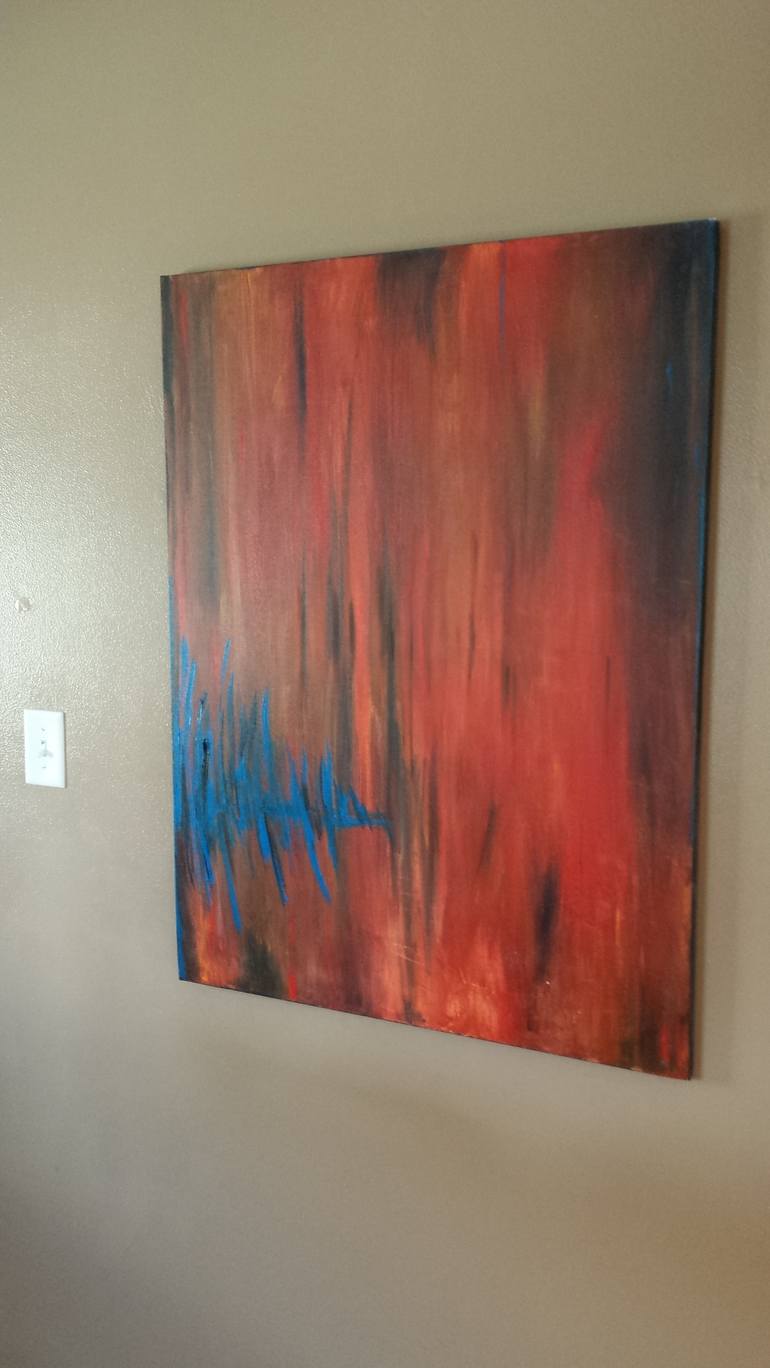 Original Abstract Expressionism Abstract Painting by Jake Nordstrum