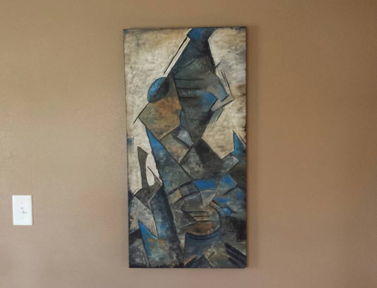 Original Abstract Expressionism Abstract Painting by Jake Nordstrum