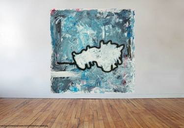 Original Abstract Expressionism Abstract Paintings by Jake Nordstrum