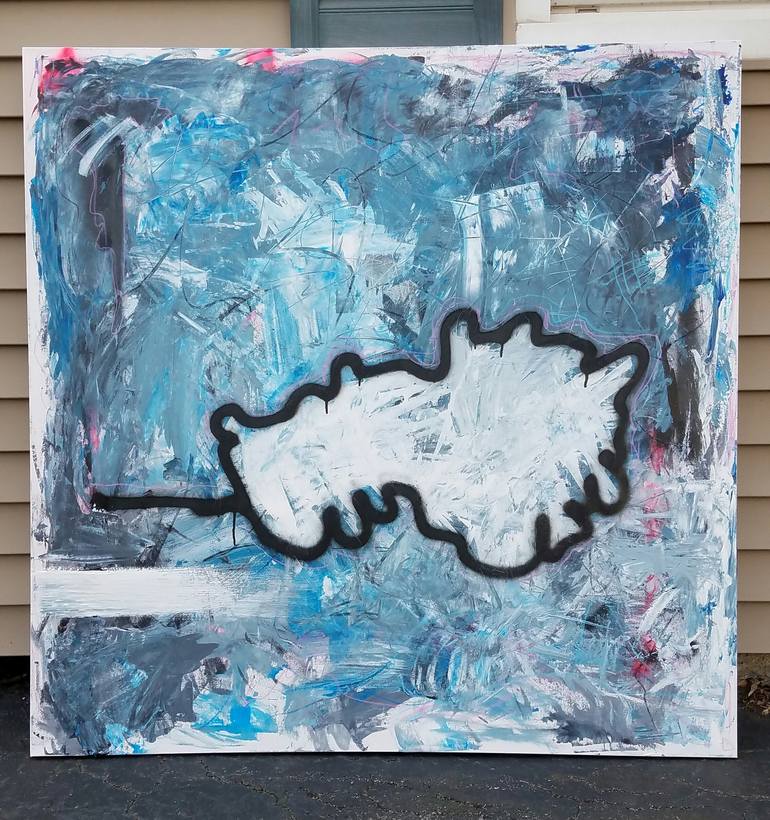 Original Abstract Expressionism Abstract Painting by Jake Nordstrum