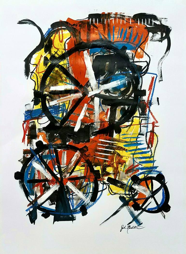 The Machine Painting by Jake Nordstrum Saatchi Art