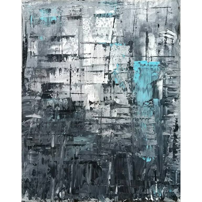 Original Abstract Expressionism Abstract Painting by Jake Nordstrum