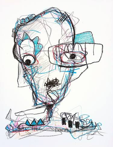 Original Dada Abstract Drawings by Jake Nordstrum