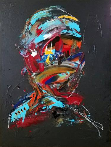 Original Abstract Paintings by Jake Nordstrum