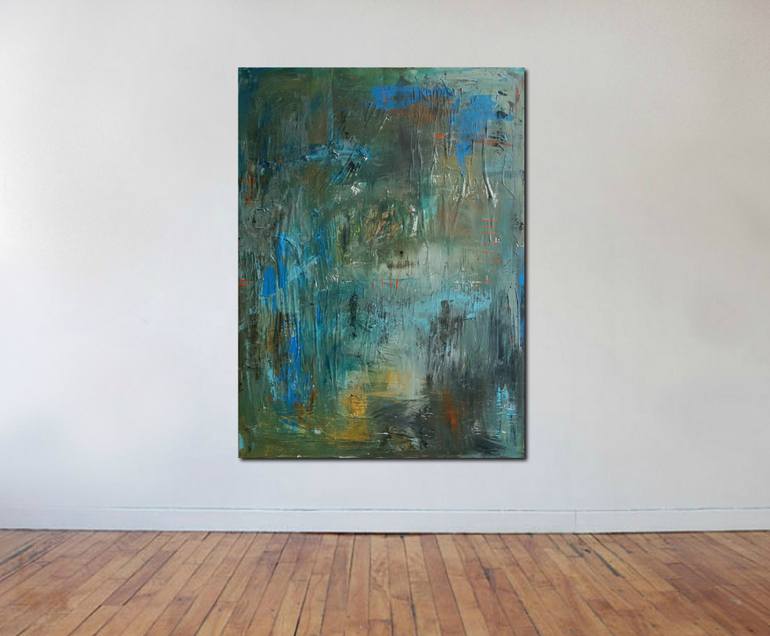Original Abstract Expressionism Abstract Painting by Jake Nordstrum
