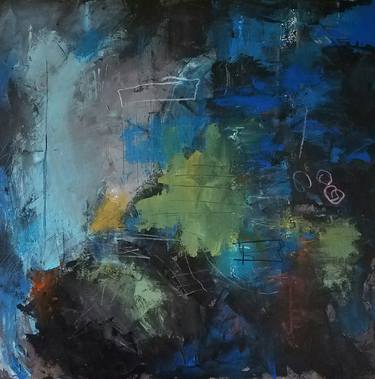 Original Abstract Expressionism Abstract Paintings by Jake Nordstrum