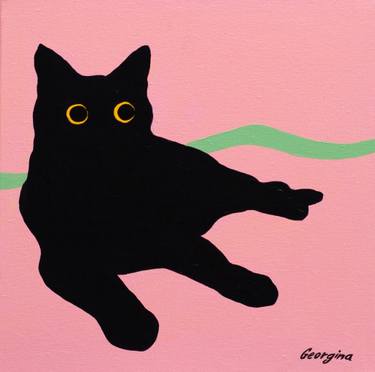 Original Abstract Animal Paintings by Georgina Gray