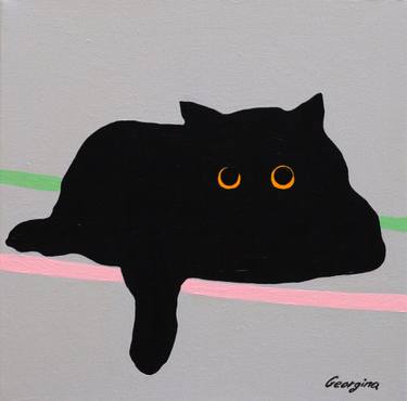 Original Abstract Animal Paintings by Georgina Gray