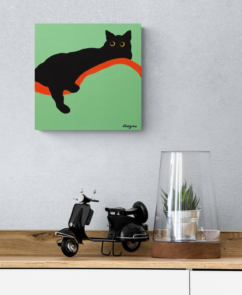 Original Contemporary Animal Painting by Georgina Gray