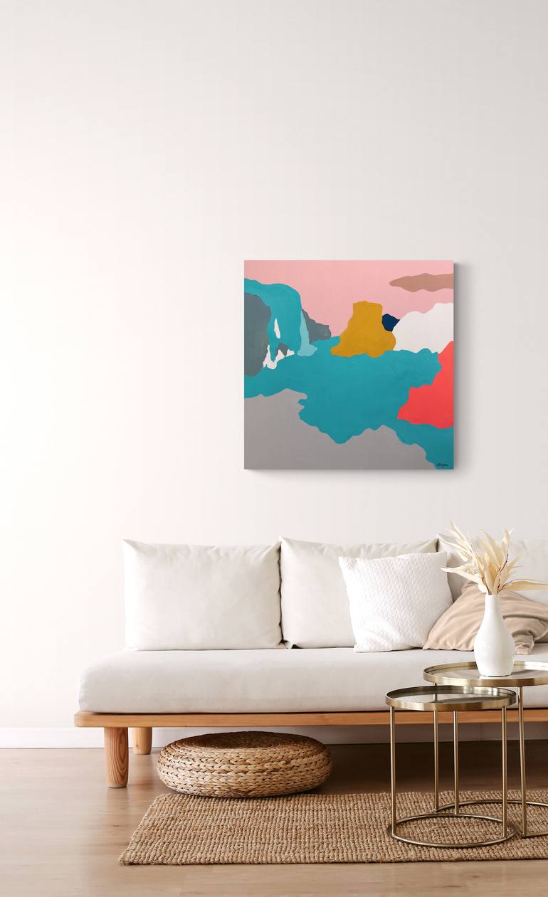 Original Abstract Landscape Painting by Georgina Gray