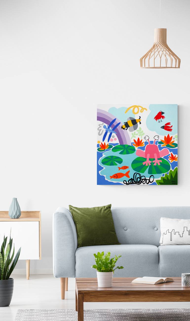 Original Figurative Animal Painting by Georgina Gray