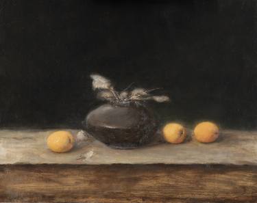 Still-life with apricots thumb