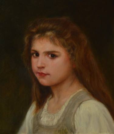 Bouguereau - Jane, oil painting copy thumb