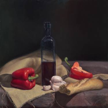 Original Realism Still Life Paintings by Iulia Stoian Cotiga