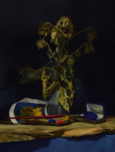 Print of Realism Still Life Paintings by Iulia Cotiga Stoian