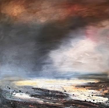 Original Abstract Seascape Paintings by Adam Carnaby