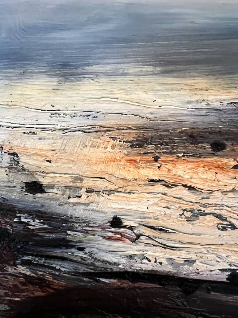 Original Abstract Seascape Painting by Adam Carnaby