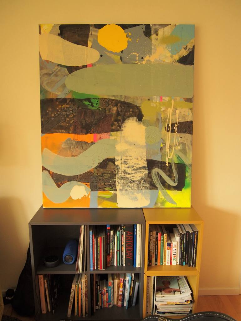 Original Expressionism Abstract Painting by Adam Carnaby