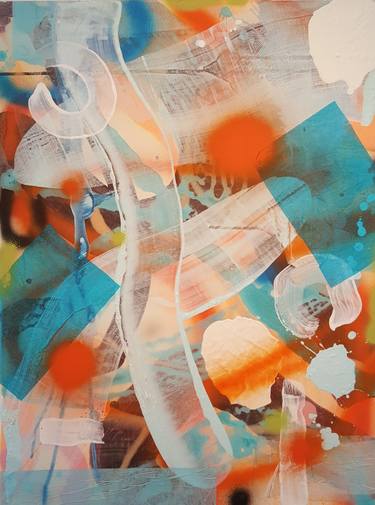 Original Abstract Paintings by Adam Carnaby